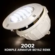 2002 Komple Havuz Aydınlatma Armatür Kasası - Çerçeve Çapı 30 cm 1