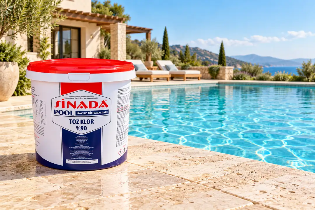 %90 Granül Toz Klor 10 Kg Havuz Kimyasalı