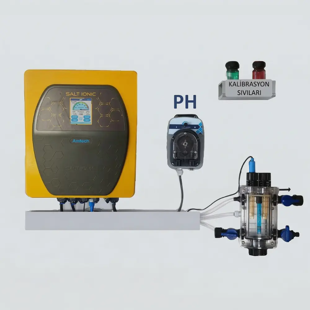 Antech Salt İonic PH 24 Gr/h pH Ölçüm ve Kontrollü Komple Set