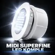 Midi Superfine Komple LED Havuz Aydınlatma Armatürü (Kasa Dahil Set) 2