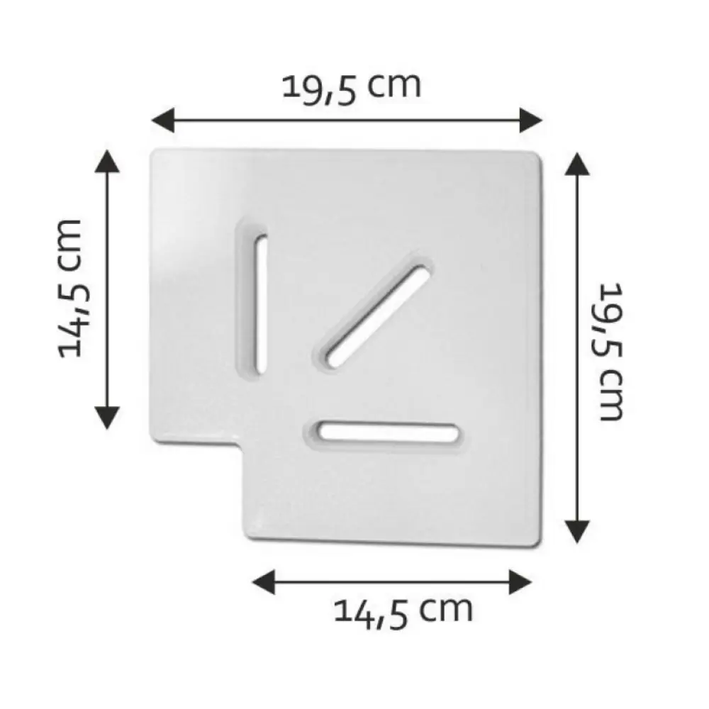 15 cm Havuz Savak Izgara Köşe Parçası (90 Derece) 3