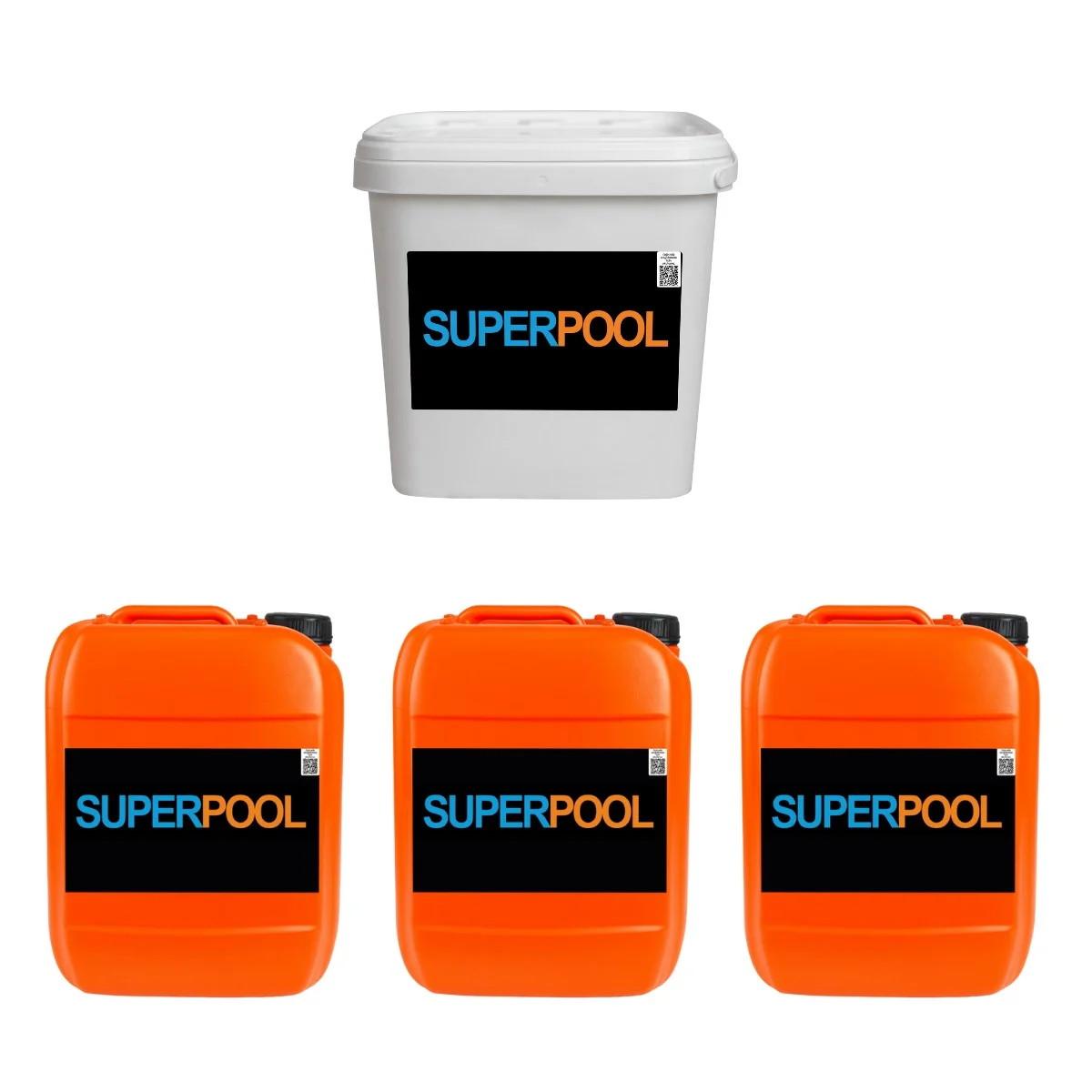Superpool 4'lü Havuz Bakım Kimyasal Seti 10 KG