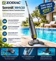 Zodiac Serenit MHV20 - El Tipi Elektrikli Süpürge 1