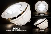 2002 Komple Havuz Aydınlatma Armatür Kasası - Çerçeve Çapı 30 cm 2