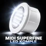 Midi Superfine Komple LED Havuz Aydınlatma Armatürü (Kasa Dahil Set) 1