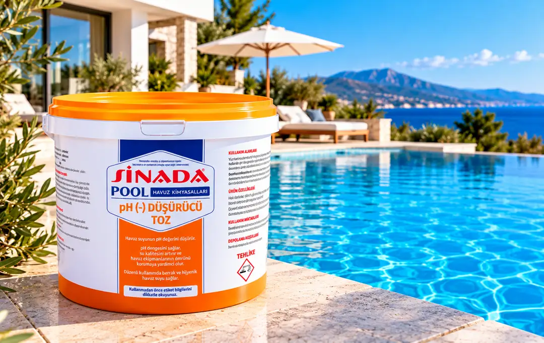 Sinada Toz Ph Düşürücü 10 Kg Down Havuz Kimyasalı
